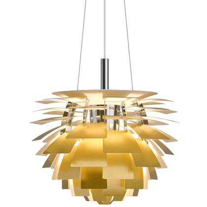 Louis Poulsen PH Artichoke hanglamp Ø48 LED messing