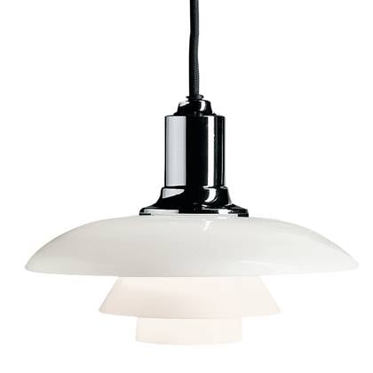 Louis Poulsen PH 2|1 hanglamp Ø20 hoogglans verchroomd