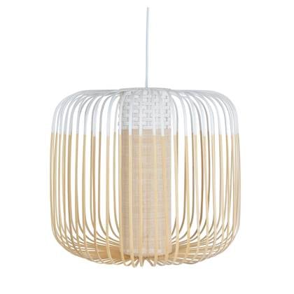Forestier Bamboo Light hanglamp Ø45 medium wit