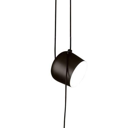 Flos Aim Small hanglamp LED Ø17 zwart