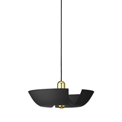 AYTM Cycnus hanglamp Ø45 zwart|goud