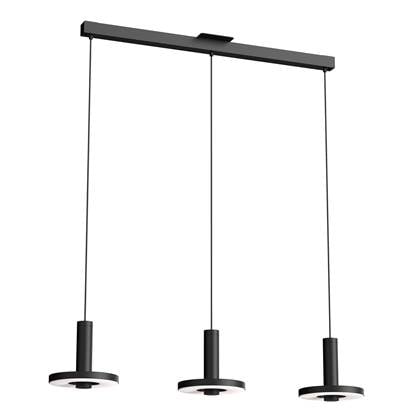 Tonone Beads 3 cluster hanglamp LED lineair zwart