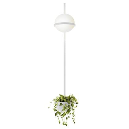 Vibia Palma 3714 wandlamp LED met plantenbak wit