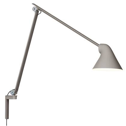 Louis Poulsen NJP long arm wandlamp LED grijs