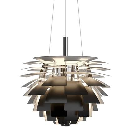 Louis Poulsen PH Artichoke hanglamp Ø48 LED zwart