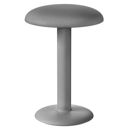 Flos Gustave tafellamp LED oplaadbaar aluminium Zilver