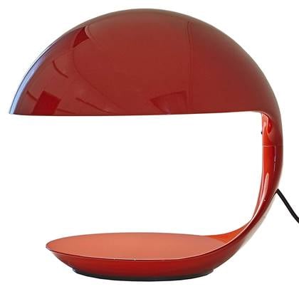 Martinelli Luce Cobra tafellamp rood