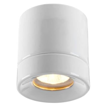 Ifö Electric Light On Downlight plafondlamp porselein IP44 wit