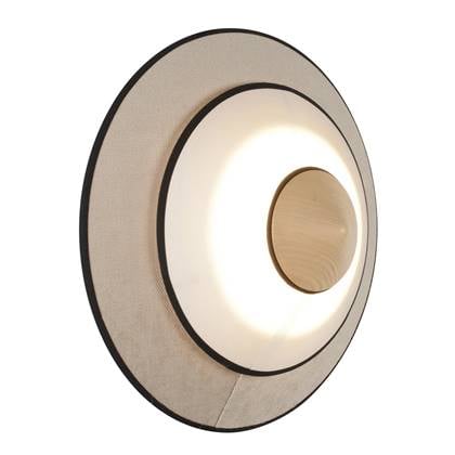 Forestier Cymbal wandlamp LED small Natural Grijs