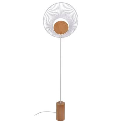 Forestier Oyster vloerlamp white