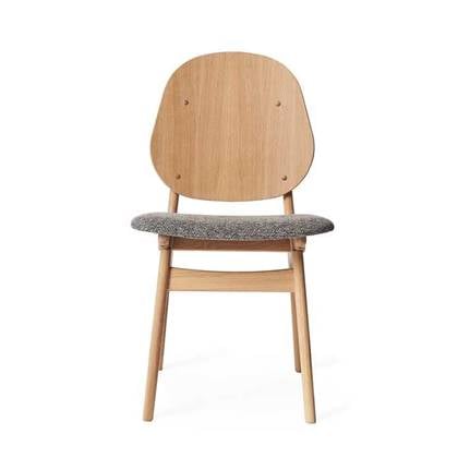 Warm Nordic Noble stoel gestoffeerd Savanna 152 eiken onderstel