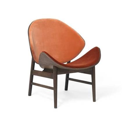 Warm Nordic The Orange fauteuil gestoffeerd Ritz 8008|3701, gerookt