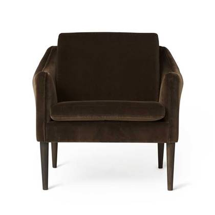 Warm Nordic Mr. Olsen lounge chair gerookt eiken Ritz 8513