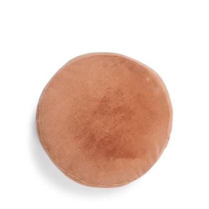 Essenza Mads Furry Sierkussen Ø 45 cm - Bright terra Oranje