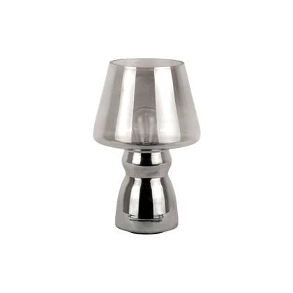 Leitmotiv Tafellamp Classic LED Zilver 16,5x16,5x25,5cm