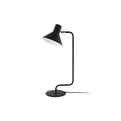 Leitmotiv Table lamp Office Curved metal black