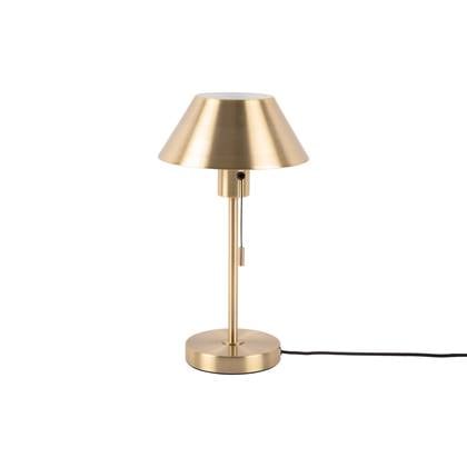 Leitmotiv Table lamp Office Retro metal antique gold plated