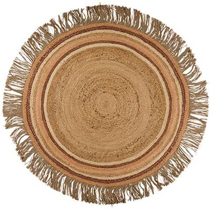 Tapis Petit Tess vloerkleed kindervloerkleed Ø110 rust Bruin
