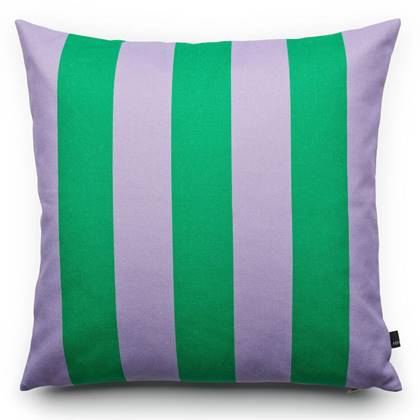 FÃST Stripes kussen 60x60 Green|Purple