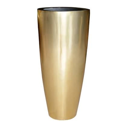 Vase The World Kentucky Bloempot Ø 37 cm - Goud