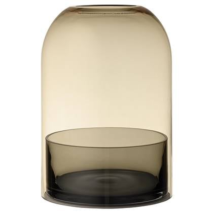 AYTM Tota vaas large zwart|amber Oranje