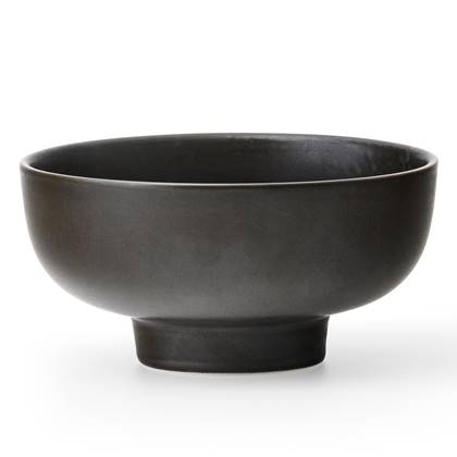 Audo Copenhagen New Norm Dinnerware schaal zwart