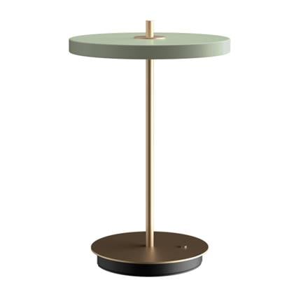 Umage Asteria tafellamp LED oplaadbaar Ø20 Nuance Olive