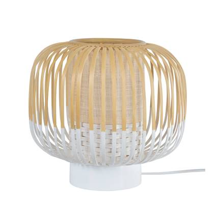 Forestier Bamboo Light tafellamp small wit