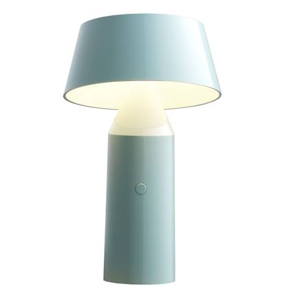 Marset Bicoca tafellamp LED oplaadbaar lichtblauw