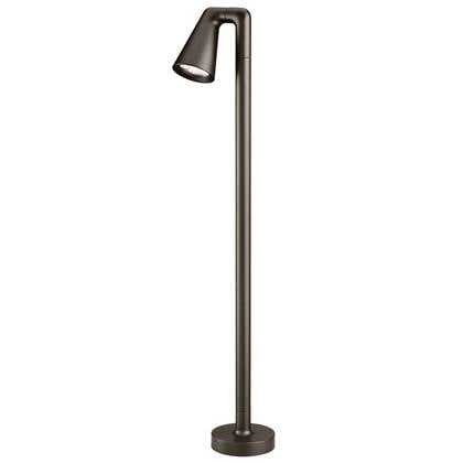 Flos Belvedere Spot F3 vloerlamp LED donkerbruin