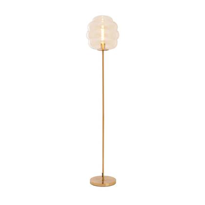 Light & Living Misty vloerlamp Ø30x160 cm - amber|goud