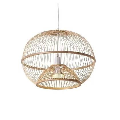 Fine Asianliving Bamboe Hanglamp Handgemaakt - Sisley Bruin