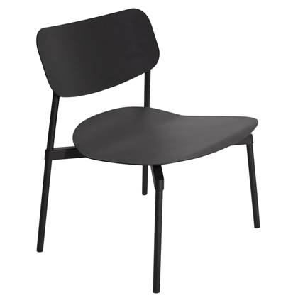 Petite Friture Fromme fauteuil zwart