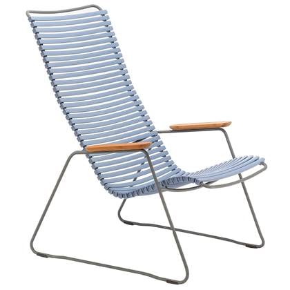 Houe Click Lounge Chair fauteuil pigeon blue