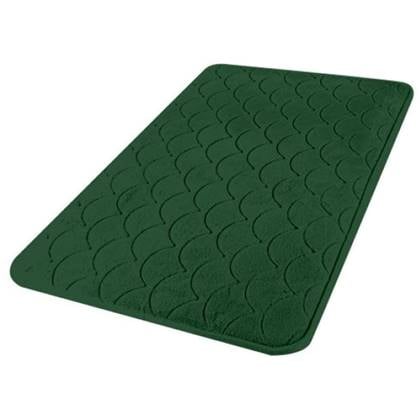 Urban Living Badkamerkleedje|badmat tapijt - donker - 50 x 80 cm Groen