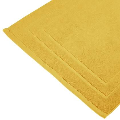 Atmosphera Badkamerkleed|badmat vloer - 50 x 70 cm - oker Geel