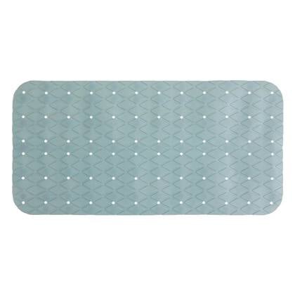 5Five Badmat - licht - anti-slip - 70 x 35 cm Blauw