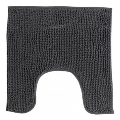 Urban Living WC Badkamerkleedje|badmat tapijt - antraciet - 49x49cm Grijs