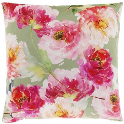 Unique Living - Kussen Vianna - 45x45cm - thee Groen
