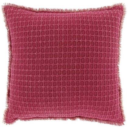 Unique Living - Kussen Parel - 45x45cm - Fuchsia Roze