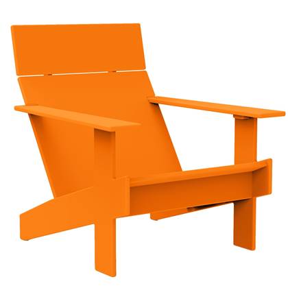 Loll Designs Lollygagger Lounge Chair fauteuil sunset orange