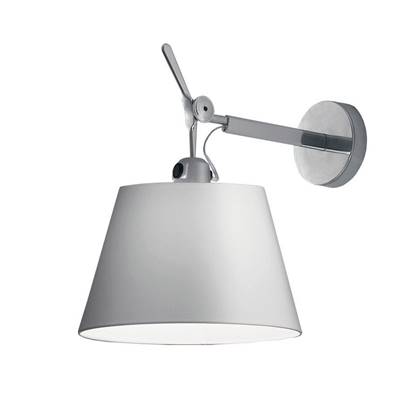 Artemide Tolomeo Parete Diffuser wandlamp 24 grijs satijn