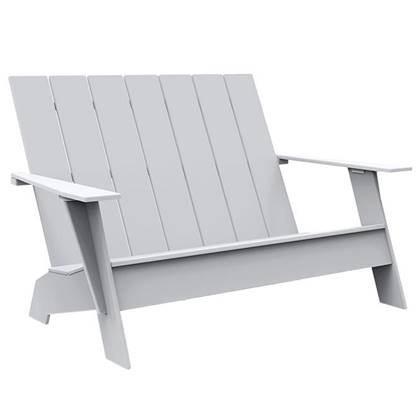 Loll Designs Adirondack 2-zits tuinbank drift wood