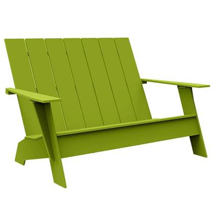 Loll Designs Adirondack 2-zits tuinbank leaf green