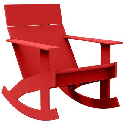 Loll Designs Lollygagger schommelstoel apple red
