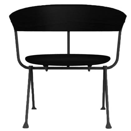 Magis Officina fauteuil zwart|zwart beuken