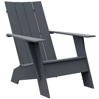 Loll Designs Adirondack fauteuil chargoal grey