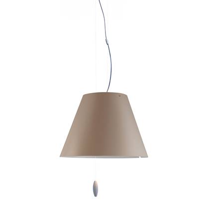 Luceplan Costanzina hanglamp up&down Shaded Stone