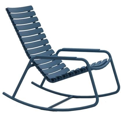 Houe ReClips schommelstoel met armleuningen blauw