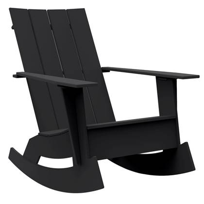 Loll Designs Adirondack schommelstoel black